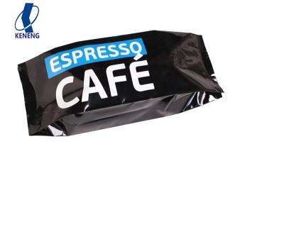 China Barrier OEM Printed Food Grade Customized Side Gusset Coffee Bags With Valve for sale