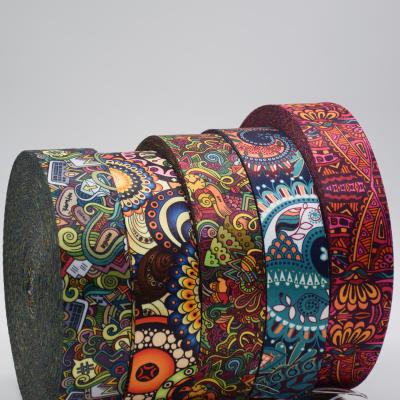 China Other Good quality standard colors National wind custom printed nylon webbing belt for sale