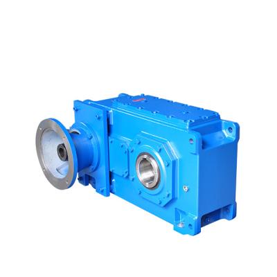 China Construction Material Stores H/B Series High Power Speed ​​Gear Reducer Industrial Gearbox For Concrete Mixer Variator Drive Mechanical Power Transmission for sale