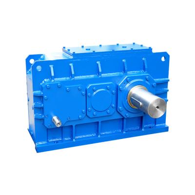 China Factory customization H series gearbox helical gear box helical gearbox high speed bevel reduction building material stores for sale