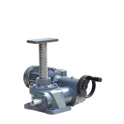 China Food JWM Series Worm Gear Electric Motorized Screw Jack for sale