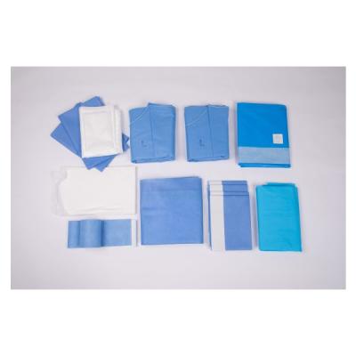 China SMS EO Sterile Disposable Gynecology Drape Set for sale