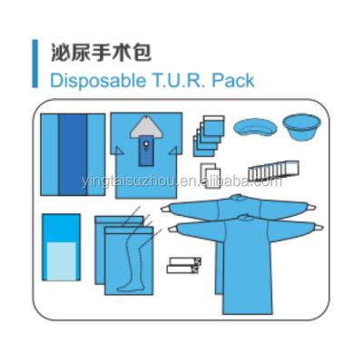 China Disposable Surgery T.U.R Package Set Kit Surgical Medical Sterilized Packs for sale