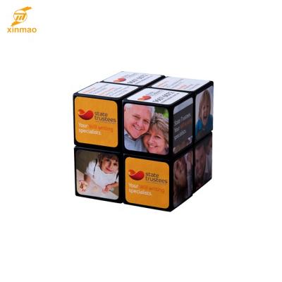 China Eco-friendly Hot Selling 2x2x2 Two Layers Kid Puzzle Magic Cube With ABS Plastic Material for sale