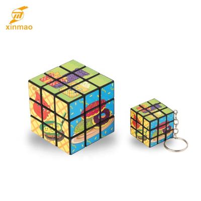 China Hot Selling Eco-friendly Promotional Wholesale Educational Magic Cube In 5.7CM Puzzle Toy 3X3 For Kids for sale