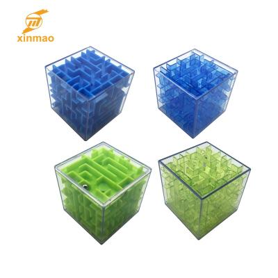 China Hot Selling Premium Quality Cartoon Toy 3D Labyrinth Cube Rolling Ball Speed ​​Magic Cube 60mm Magic Education For Children for sale