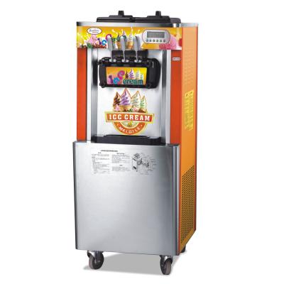 China Commercial Catering Rack Painting Classic Commercial Soft Ice Cream Machine For Sale for sale