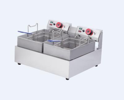 China STAINLESS STEEL Table Top Electric Deep Fryer Luxury Commercial for sale