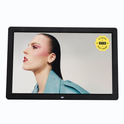 China Indoor Best selling digital photo frame 17 inch hd ips lcd digital photo picture frames for shelf advertising display for sale