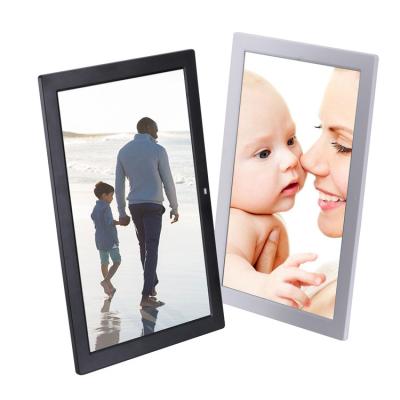 China Clock 17-inch high-definition digital photo frame, high-resolution LCD screen. for sale