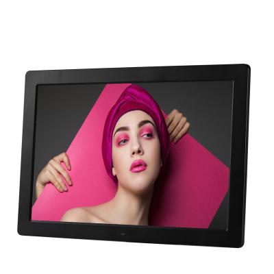 China Clock Factory wholesale special 15-inch digital photo frame, advertising player. for sale