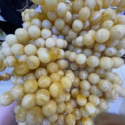 China DIY Jewelry Making 16-17+mm Amber Gemstone Beads Natural Stone Beads High Quality White Amber Tiger Skin and Muslim Tasbih Prayer Beads for sale