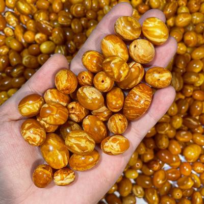 China DIY Jewelry Making 10-16+mm Amber Gemstone Beads Natural Stone Beads High Quality White Amber Tiger Skin and Muslim Tasbih Prayer Beads for sale