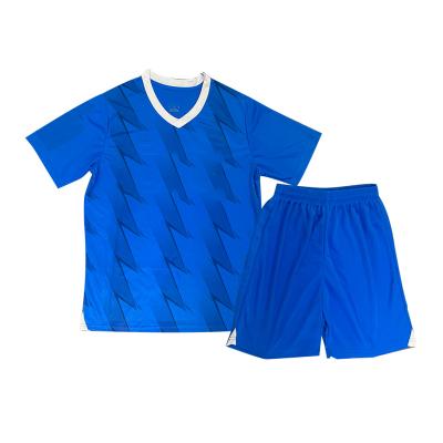 China Quick Dry Breathable Comfortable Custom Soccer Jersey Set Thailand Soccer Team Tracksuit Sports T Shirt Football for sale