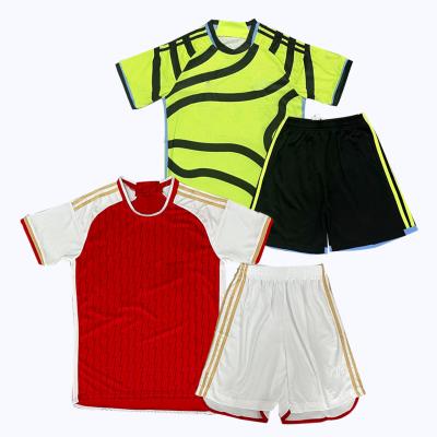 China Quick Dry Breathable Comfortable Thailand Soccer Sets For Kids Set For Youth Boys Soccer Jersey for sale