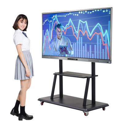 Κίνα Conference and Classroom 65 75 Flat Panel Interactive Touch Screens 86 Inch Infrared Whiteboard for Education προς πώληση