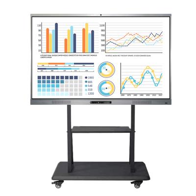 China Education.Training.Office 65 75 85 Inch UHD Interactive Flat Panel For Conference LED Interactive Flat Panel Manufacturing for sale