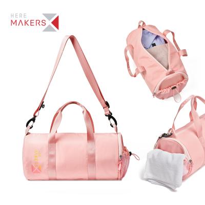 中国 New Multifunctional High Quality Nylon Compartment Bag Custom Waterproof Sports Women's Gym Yoga Outdoor Duffel Bag 販売のため