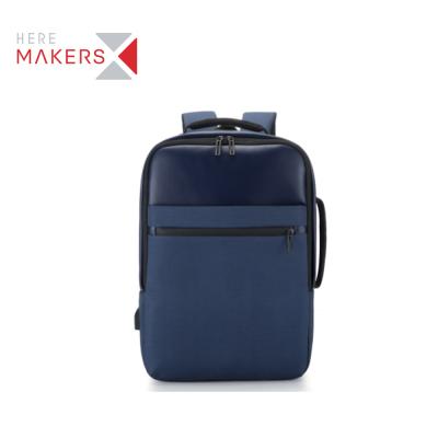 中国 With USB New Arrival Solid Color Business Travel Men Laptop Outdoor Urban Backpack 販売のため