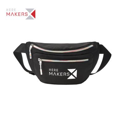 China Water Proof Custom Logo Waist Bag RPET Waterproof Sports Running Recycled Body Pussy Pack Cross Bag en venta