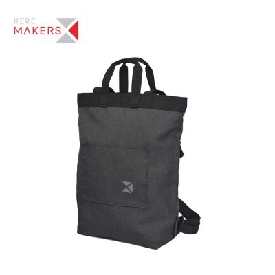 China PET water repellent recycled fabric. Eco-Friendly RPET Tote Backpack Recycle Shopping Bag zu verkaufen