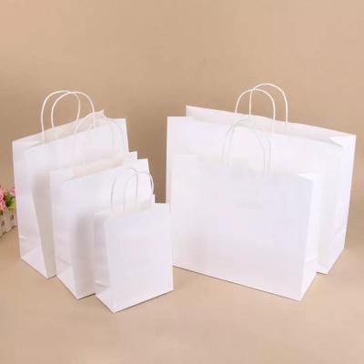 China Factory Custom Recycled Paper Packaging Bags Customized Materials China Supplier With Logo Paper Bag Logo for sale