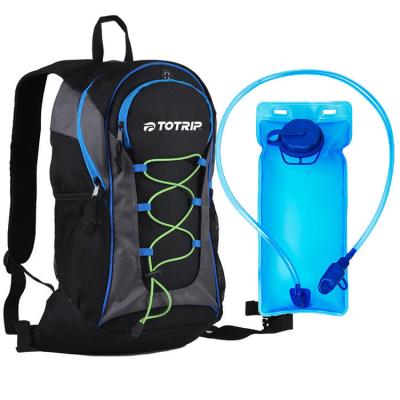 China Waterproof Outdoor Bike Running Hydration Cycling Backpack With Water Bladder For Hiking for sale