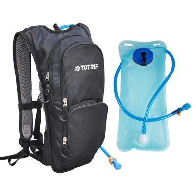 China Stylish Waterproof Ripstop Bike Motorcycle Waterproof Backpack With 1.5L Water Bladder for sale