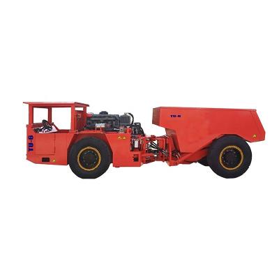 China Mining Equipment Shandong Tuoxing  factory direct sales of new large heavy duty four-wheeled red TU-6 truck for sale