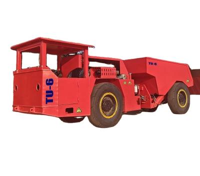 China Mining Equipment Shandong Tuoxing high-end safety factor high  low energy consumption TU-6 red small medium-sized truck for sale