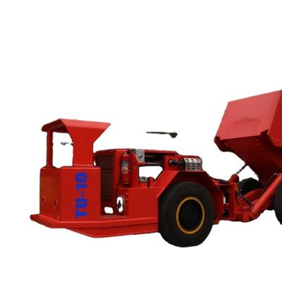 China Mining Equipment Engine strong not damaged warranty Shandong Tuoxing four-wheels red small medium TU-10  trucks for sale