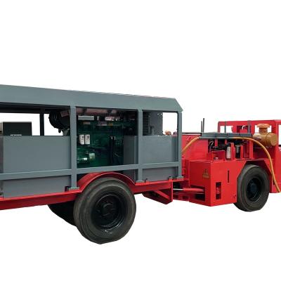 China Mining Equipment Shandong Tuoxing electric cars mini transporter TFF-5 dumper power train flat utility bench press for sale