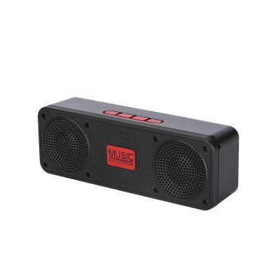 China Sound effect of 3d surround/HIFI function of phone/outdoor card sports speaker/Stereo/AUX/TF/USB/FM Radio/TWS hot seller couplet for sale