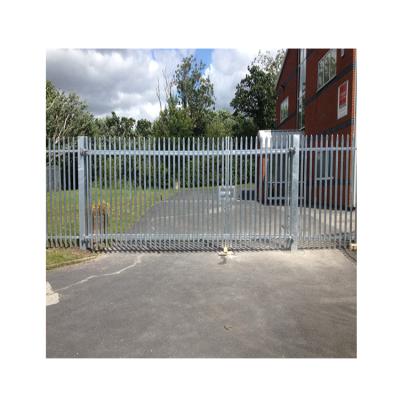 China Easily Assembled Easily Assembled Concrete Safety W/d Metal Palisade Galvanized Boundary Fencing for sale