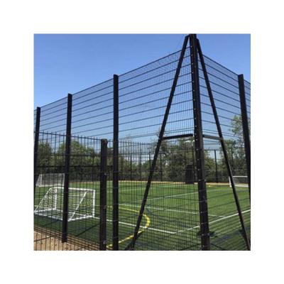 China Easily Assembled Hot Dipped Road Welded Wire Mesh Fence , Perforated Galvanized Metal Mesh Sheet Fence for sale