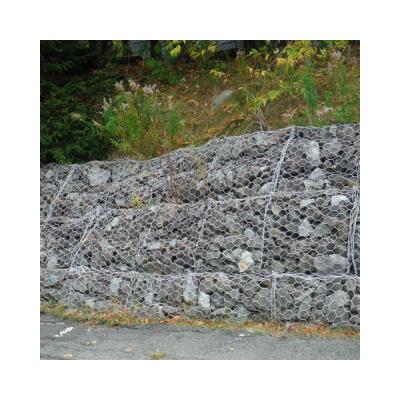 China Hexagonal Fall Mesh Rockfall Hexagonal Basket Suppliers Gabion Wire Mesh Rock Protection Netting for sale