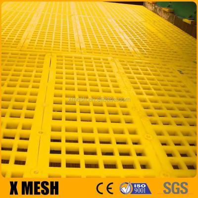 China Triple Deck Molded Polyurethane Modular Screen Panels For Vibrating Screens In Mining for sale