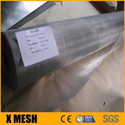 China Lightweight Anti Insect 18x16 Aluminum Alloy Window Screen Wire Mesh , Durable Aluminum Window Screens for sale