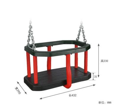 China Heavy Duty Rubber Swing Adjustable Commercial Baby Seat Complete With Chains for sale