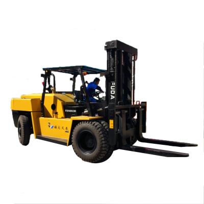 China Factory FUDA 13t heavy duty diesel forklift 13 ton forklift for sale