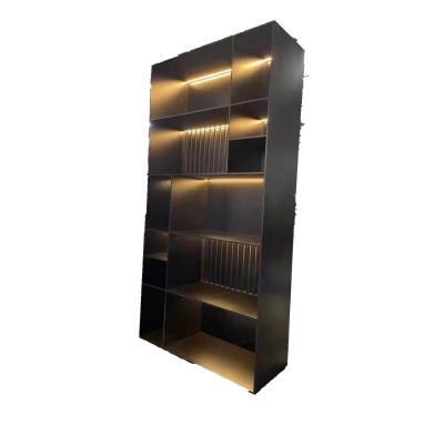 China Acrylic Surface Treatment Red Wooden Wine Rack Cabinet for Wine Storage and Display for sale