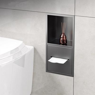 Chine Niche murale de tissus de toilette Insert Armoires de salle de bain intégrées pour niche de douche anti-rouille à vendre