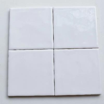 China Rough Texture 150 x 150mm Porcelanato Ceramic Mirror Subway Kitchen Tiles for Wall for sale