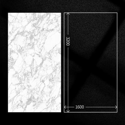 China 1200x2400mm Large Size Porcelain Polished Glazed Marble Floor Tile for Living Room for sale