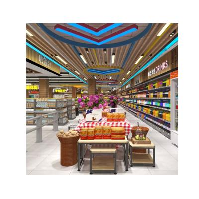 China Modern supermarket design layout customization R404 for sale