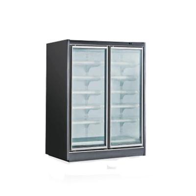 China Wholesale Price Single-temperature Swing Door High Quality Commercial Glass Soft Drink Display Tall Frost Free Refrigerator for sale