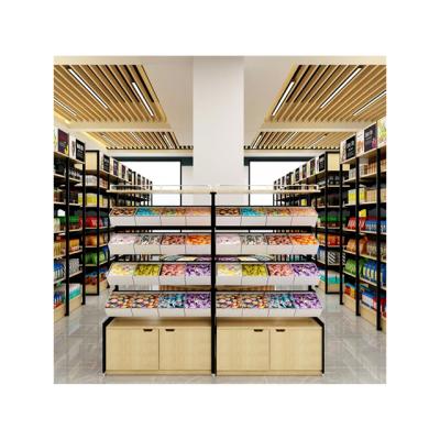 China Supermarket Custom Layout Floor Plan Modern Freezer Interior Design ZD for sale