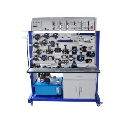 China Electro instructor hidráulico Kit Teaching Equipment Workbench 24V 3A del PLC en venta