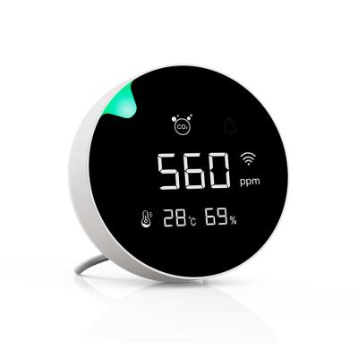 중국 CO2 Desktop Air Quality Monitor USB Smart WiFi Temperature Humidity 판매용