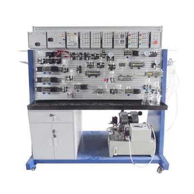 China El PLC 220VAC controló el equipo de laboratorio de la mecatrónica del sistema hydráulico ZMP2105H en venta